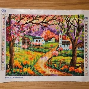 Winding Road Diamond Art Wall Decor